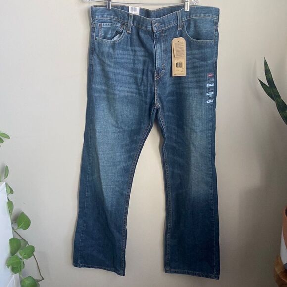 Levi’s 527 Slim Cut Blue Denim Jeans 40/32 - Picture 1 of 5